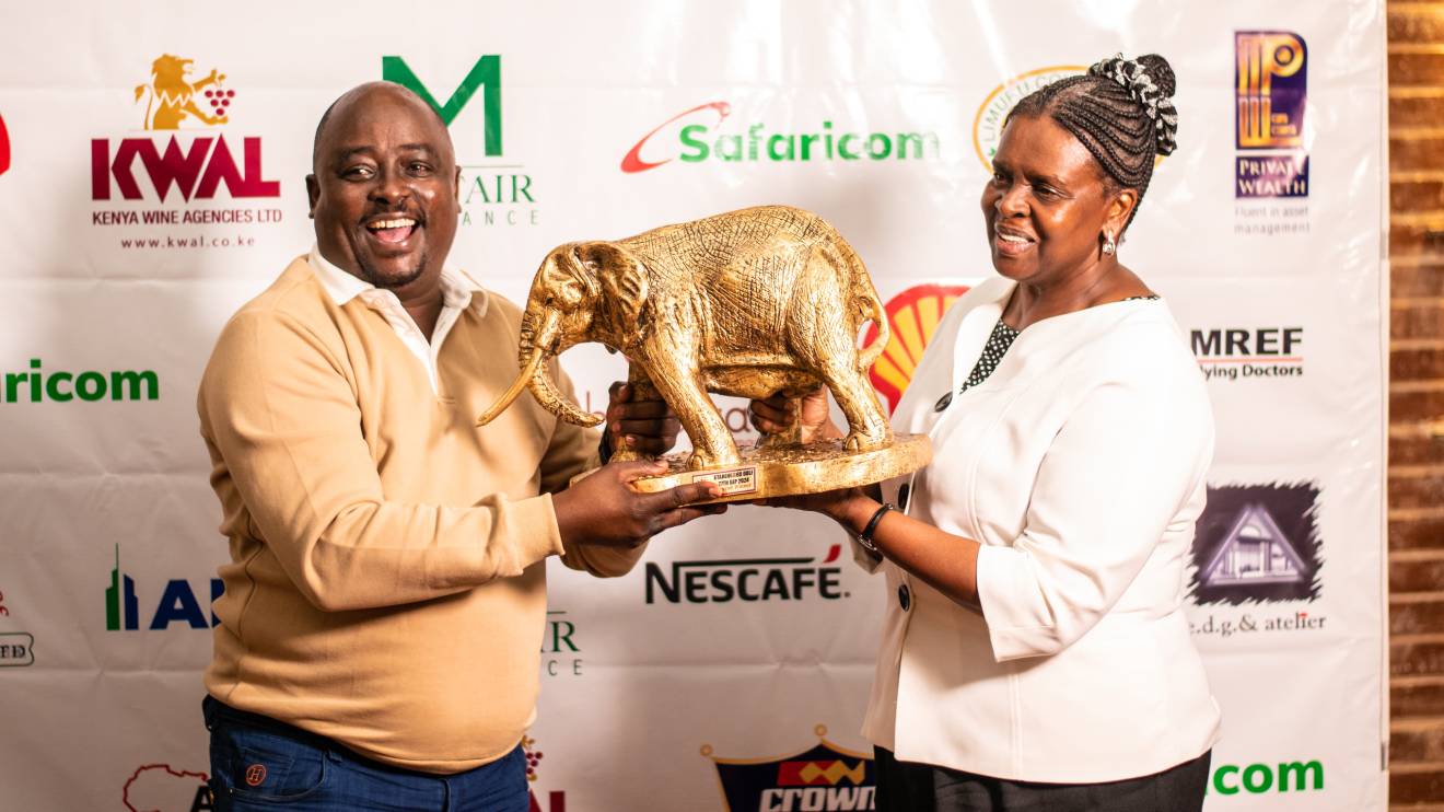 Winners of the 10th Old Starehian Society Annual Golf Tournament 2024 being awarded. PHOTO/COURTESY